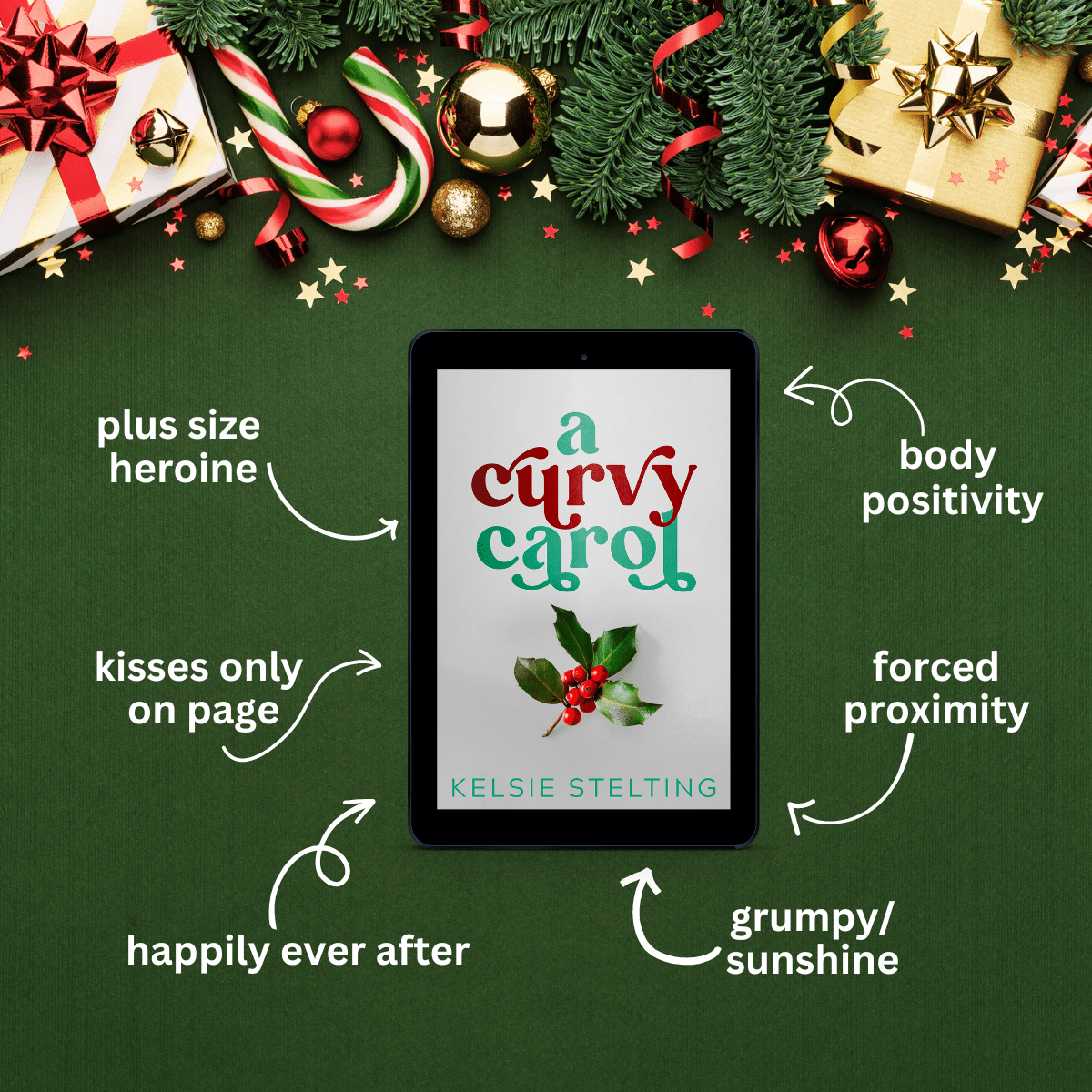 A Curvy Girl Christmas: FIVE Sweet Holiday Romance Books