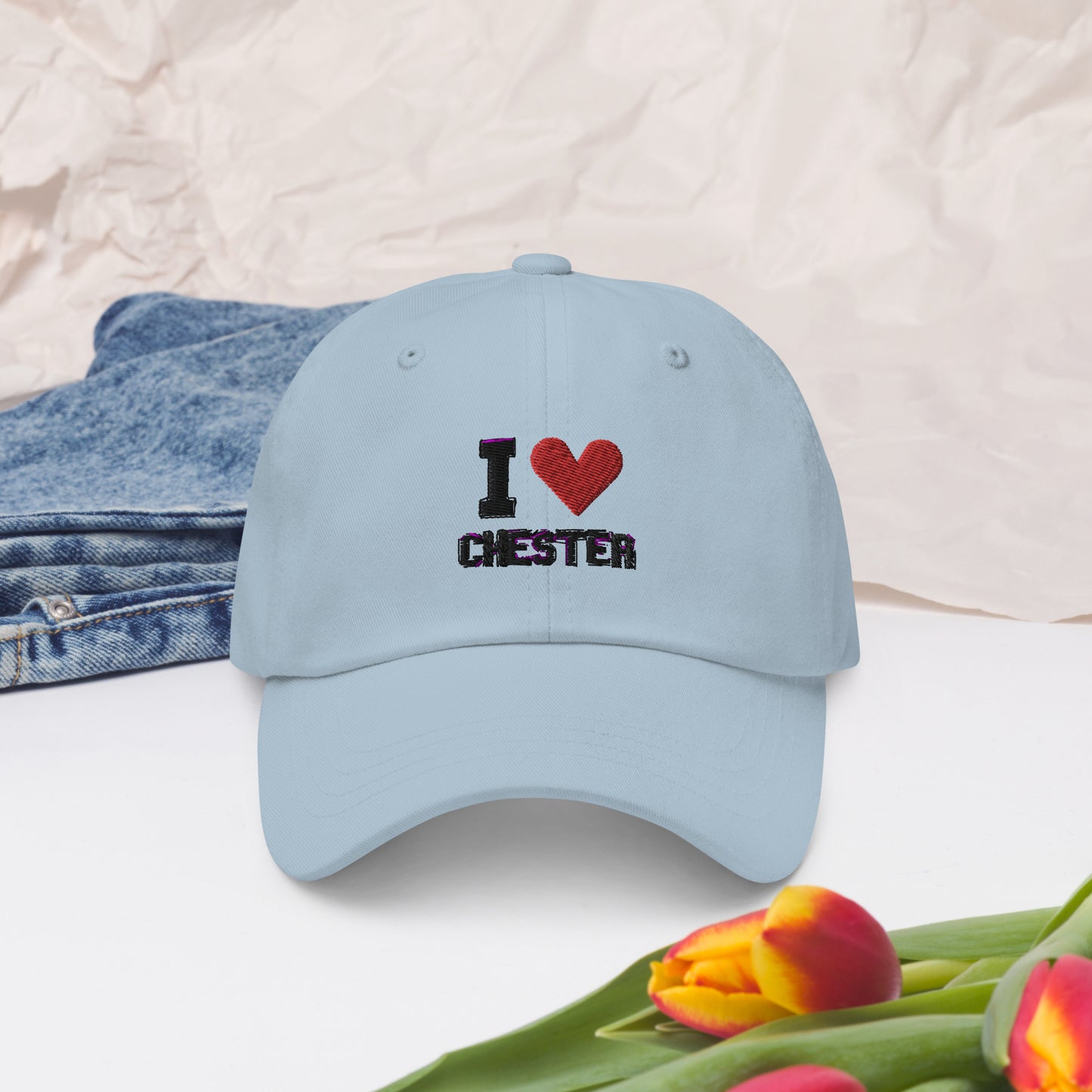I <3 Chester Dad hat