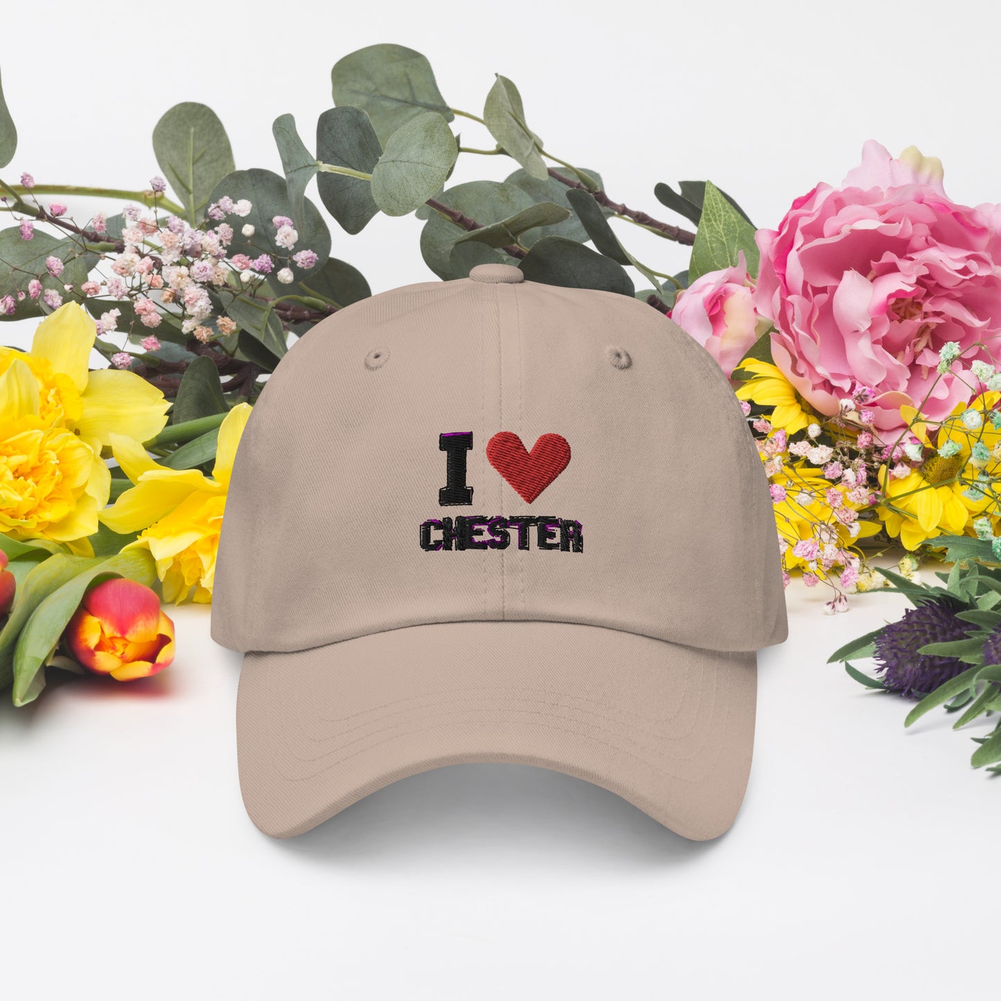 I <3 Chester Dad hat