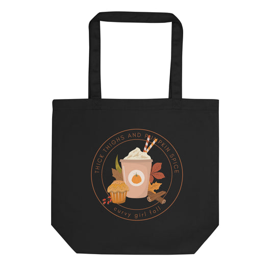 Curvy Girl Fall Tote Bag