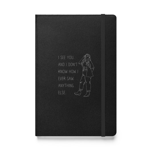 Curvy Girls Can't Date Point Guards Hard Cover Notebook