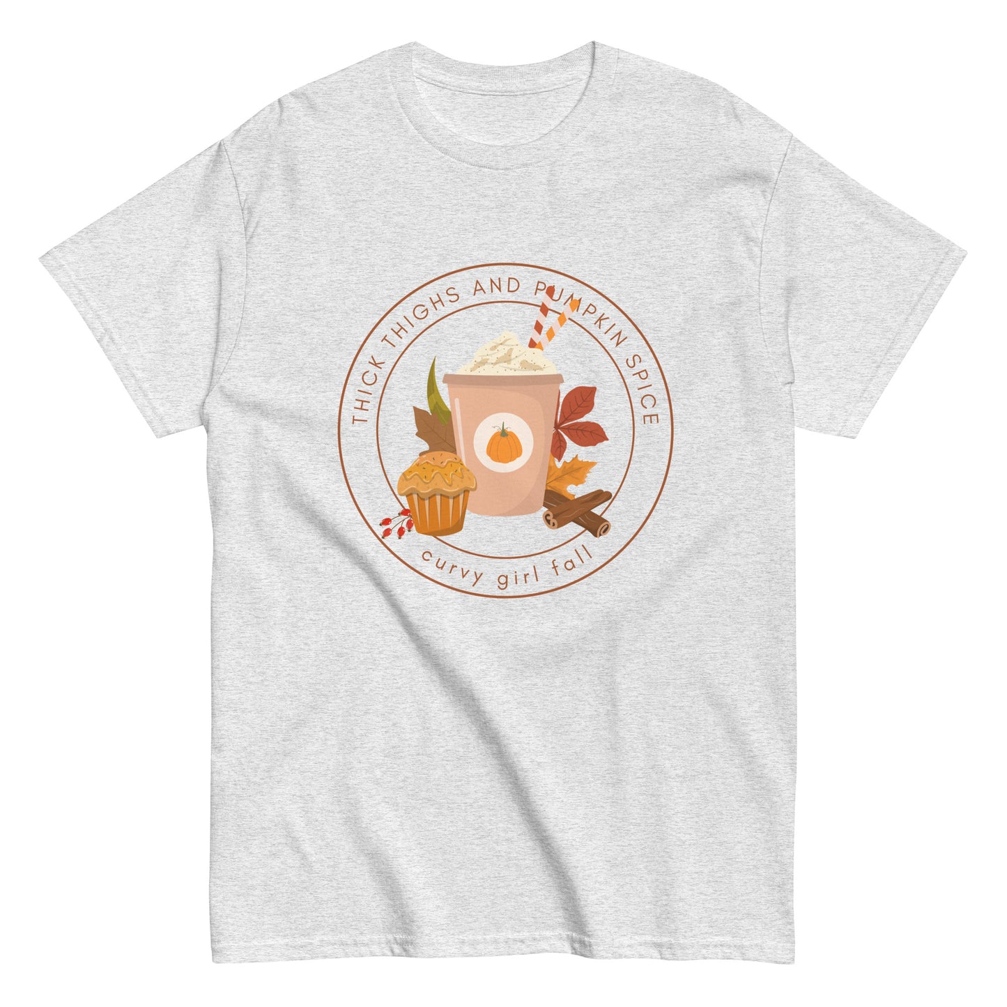 Curvy Girl Fall T-Shirt
