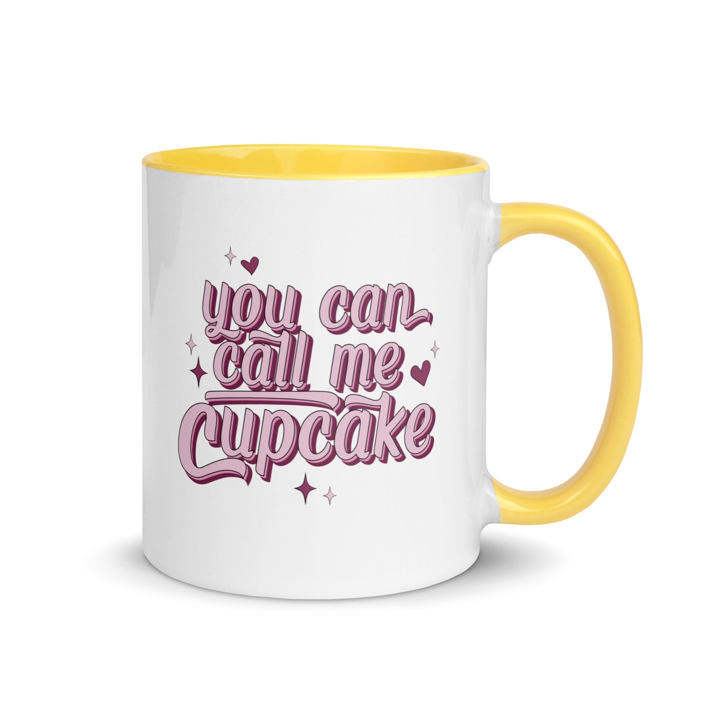 You Can Call Me Cupcake Mug with Color Inside