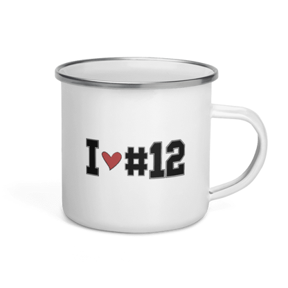 I <3 #12 Enamel Mug