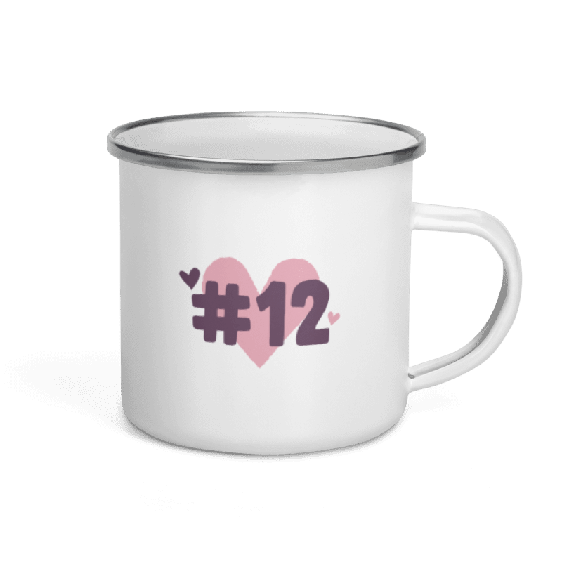 #12 Enamel Mug