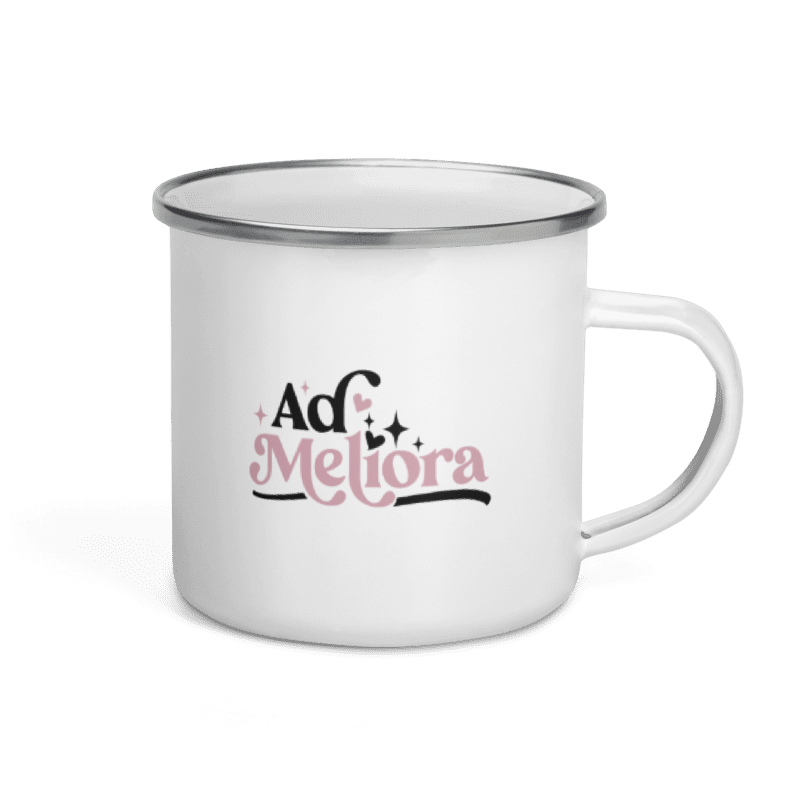 Ad Meliora Enamel Mug