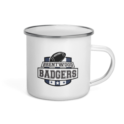 Badgers Enamel Mug