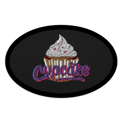 Cupcake Embroidered patch