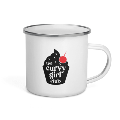 Curvy Girl Club Enamel Mug