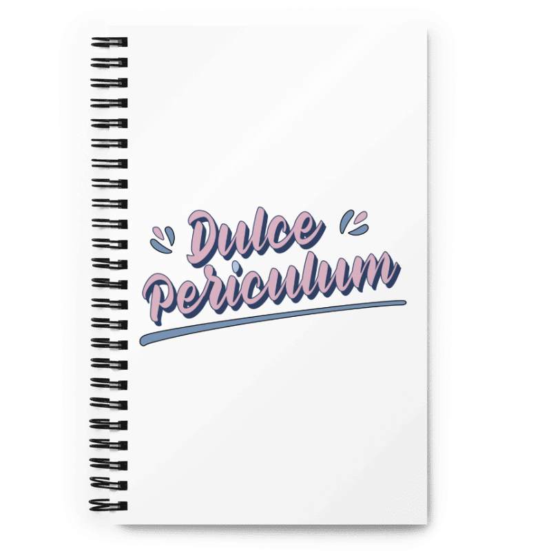 Dulce Periculum Spiral notebook