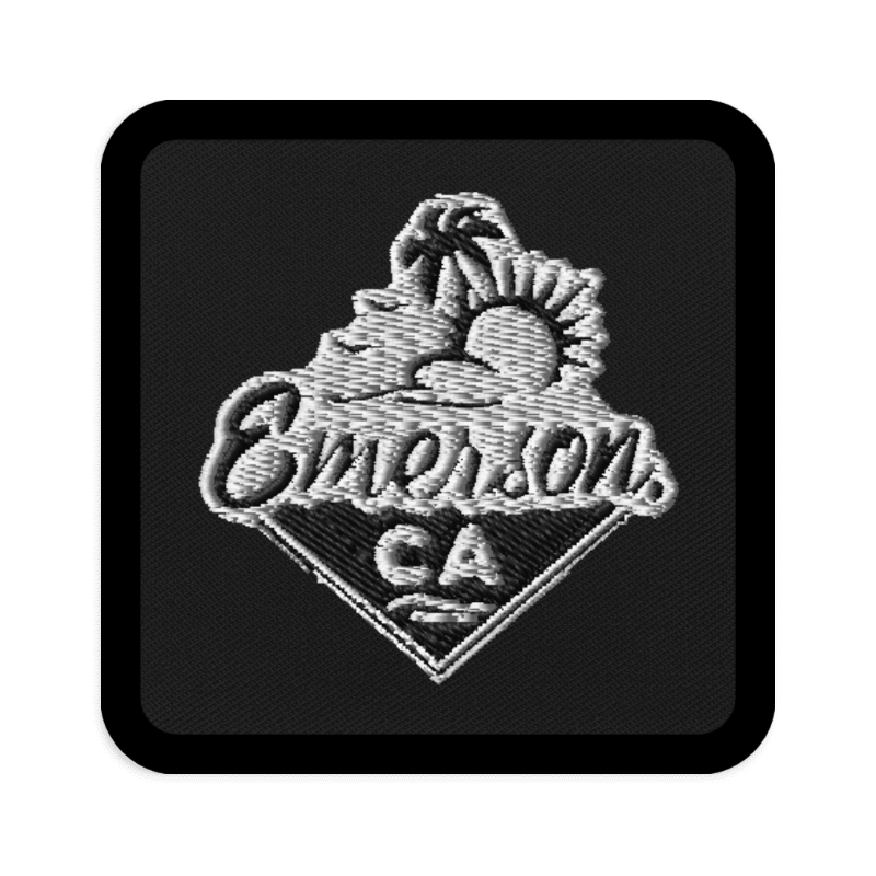 Emerson CA Embroidered patch