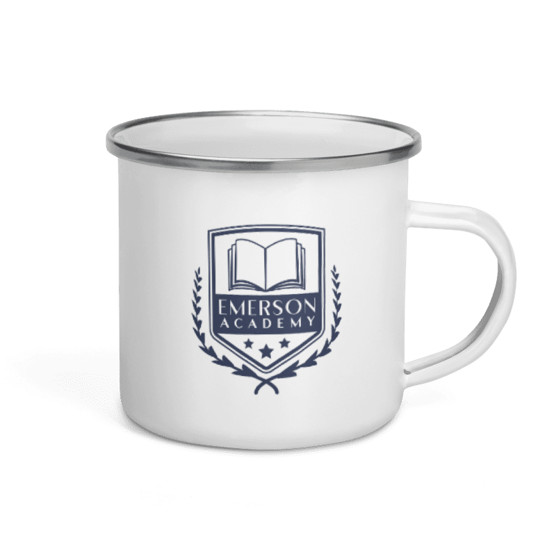 Emerson Academy Enamel Mug