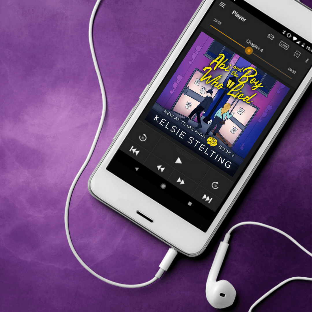 an audiobook copy of Abia nd the Boy who Lied by Kelsie Stelting