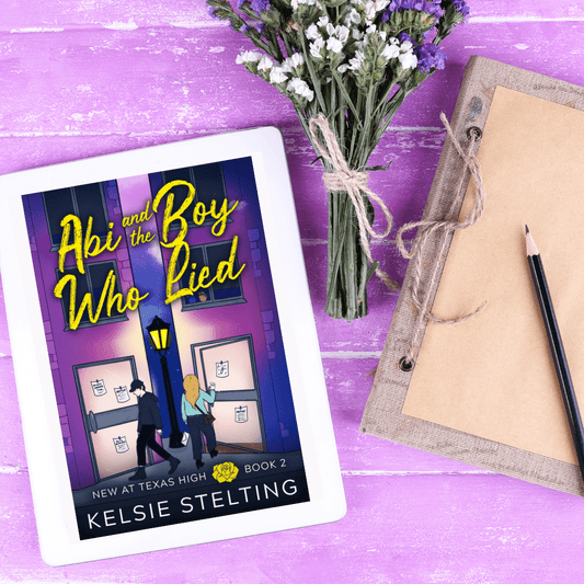 a digital copy of Abi and the Boy who Lied by Kelsie Stelting