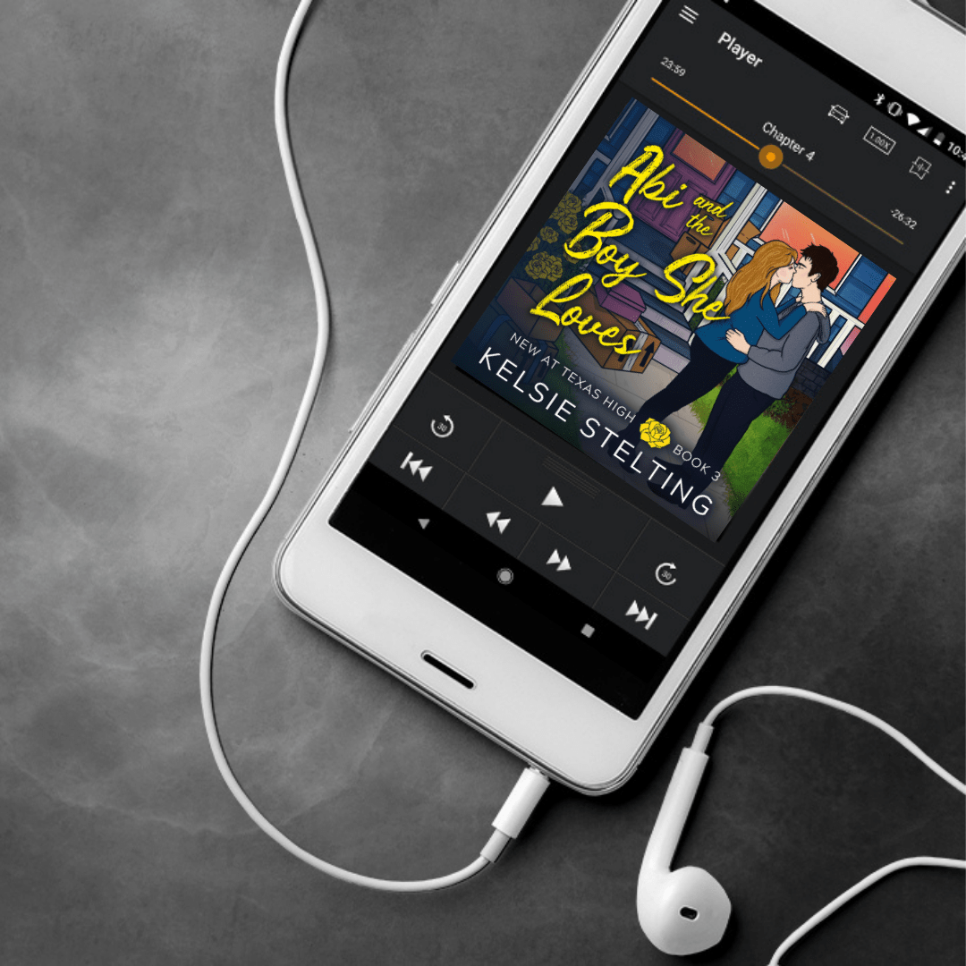 An audiobook copy of Abi and the Boy She Loves