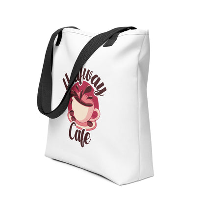 Halfway Cafe Tote bag