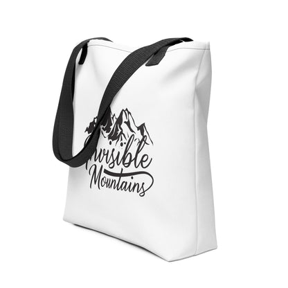 Invisible Mountains Tote bag