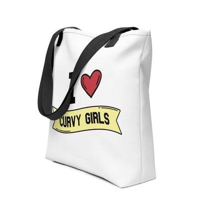 I <3 Curvy Girls Tote bag