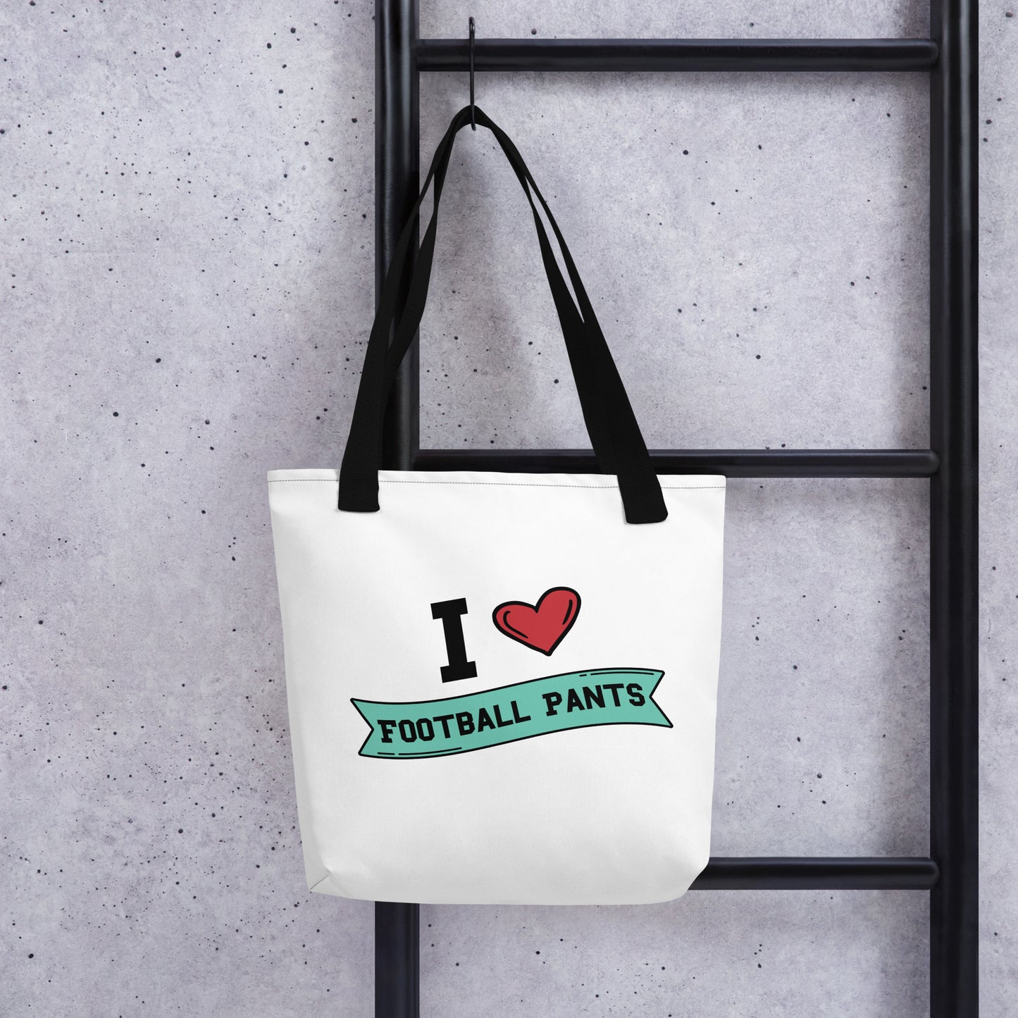 I <3 Football Pants Tote bag