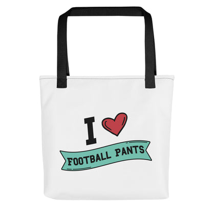 I <3 Football Pants Tote bag