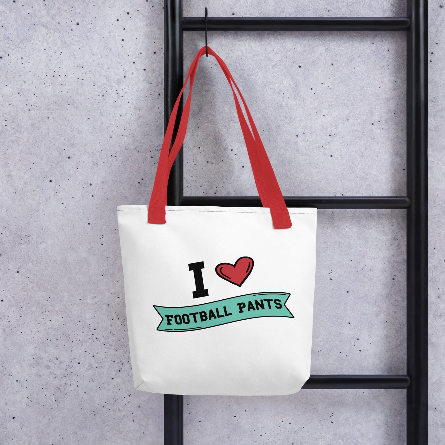 I <3 Football Pants Tote bag