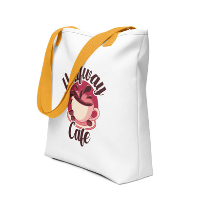 Halfway Cafe Tote bag