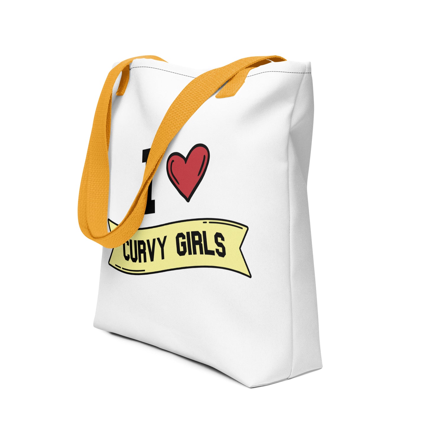 I <3 Curvy Girls Tote bag