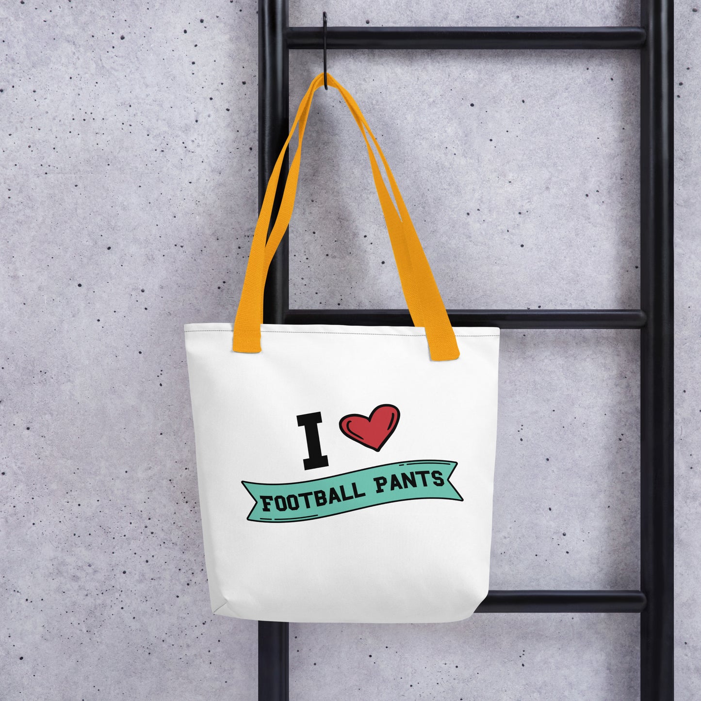 I <3 Football Pants Tote bag