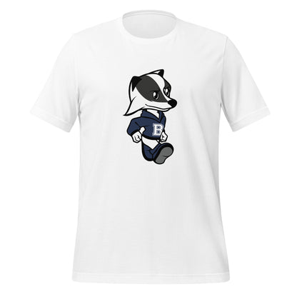 A white t-shirt with the Brentwood Badgers Mascot
