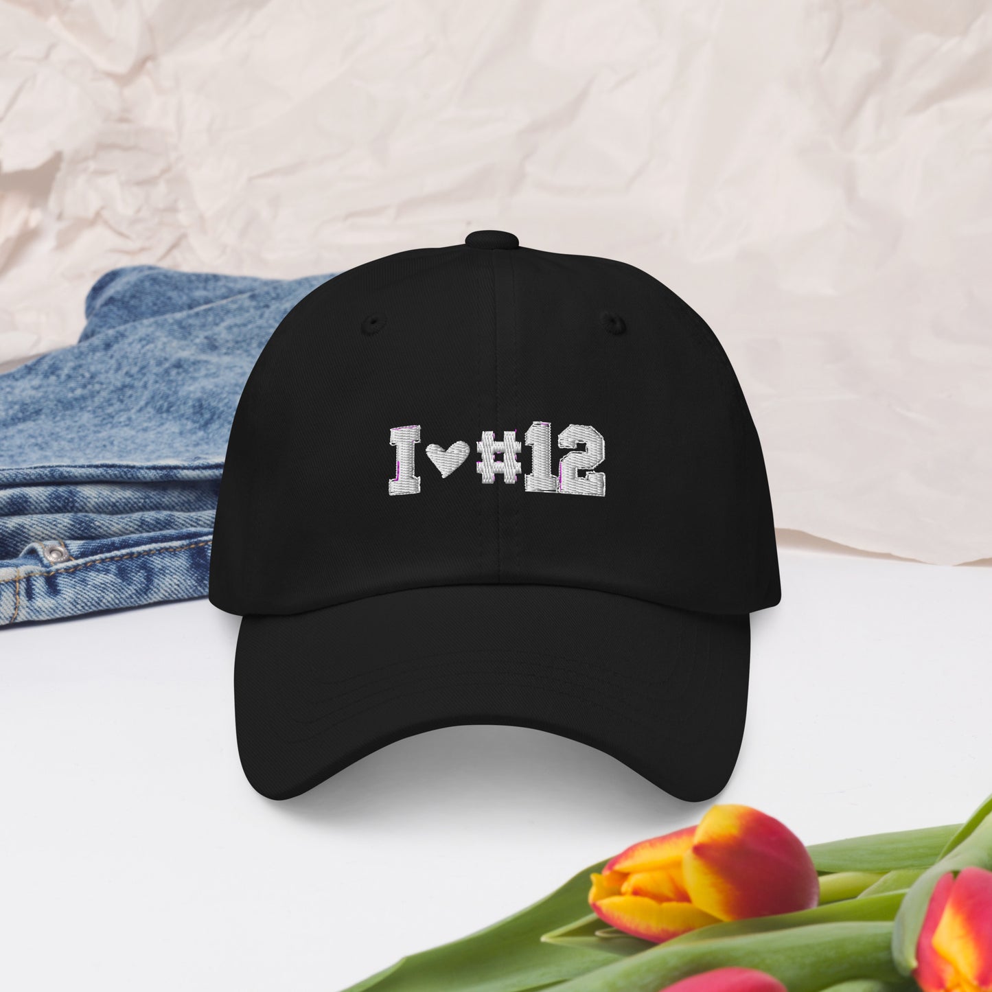 I <3 #12 Dad hat