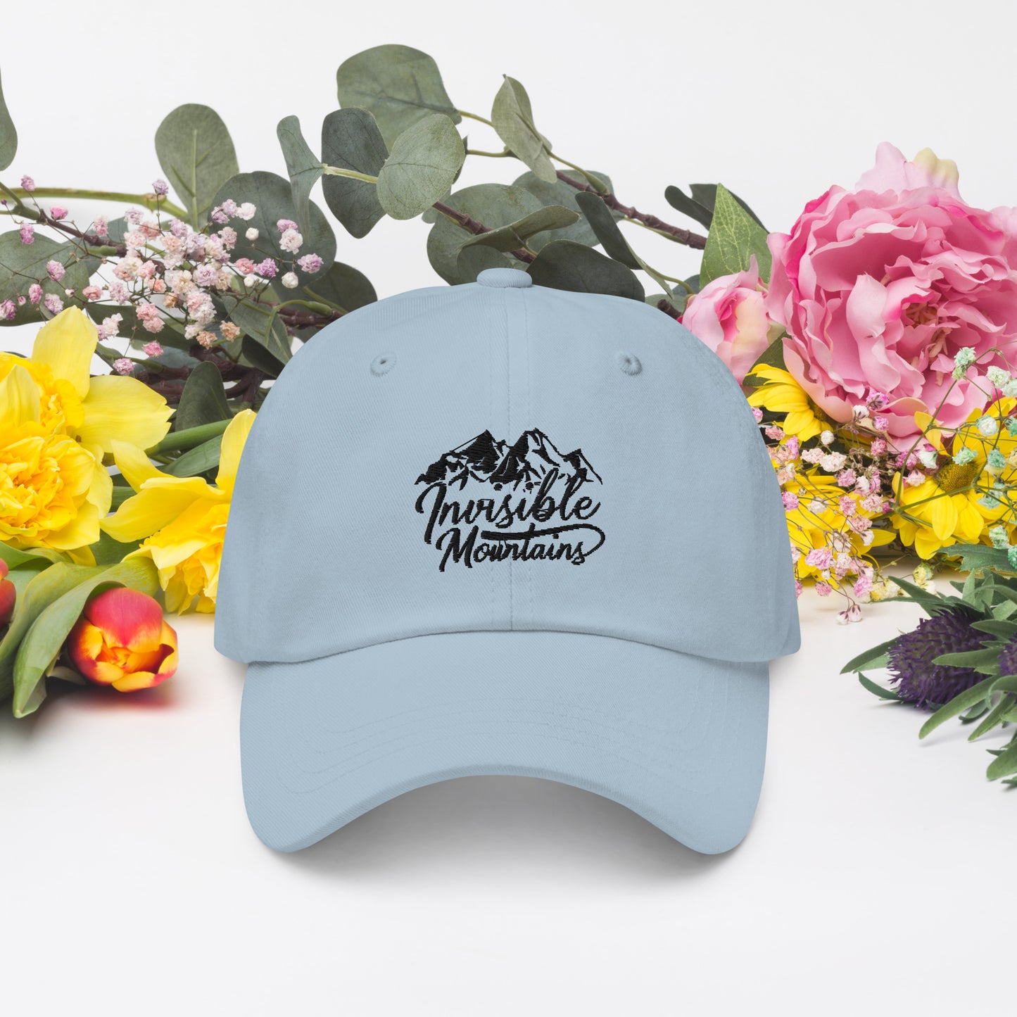 Invisible Mountains Dad hat