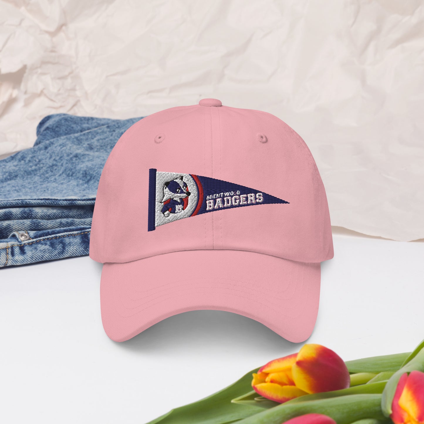 Brentwood Badgers Pennant Dad hat