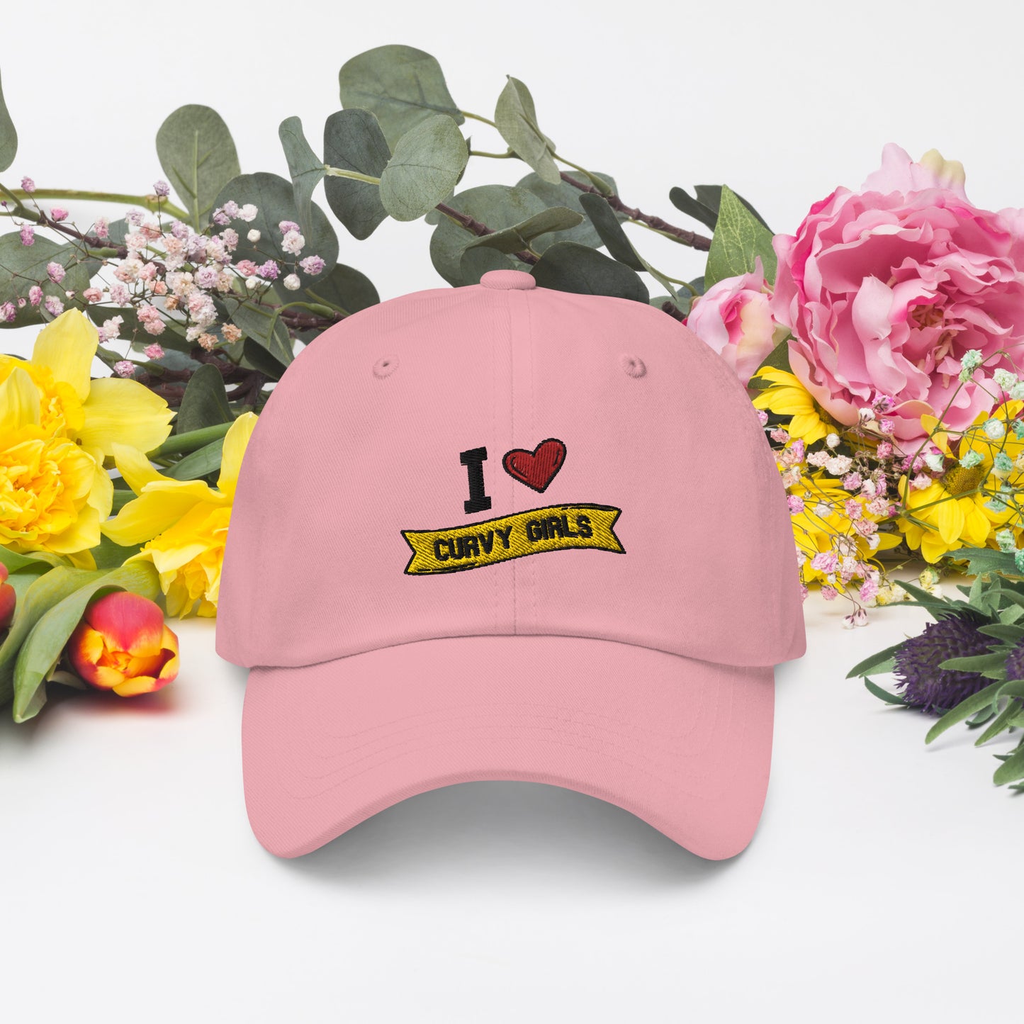 I <3 Curvy Girls Dad hat