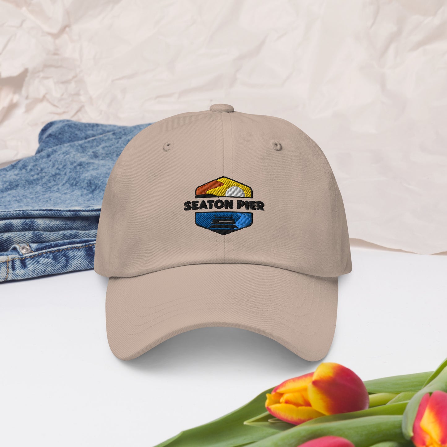 Seaton Pier Dad hat