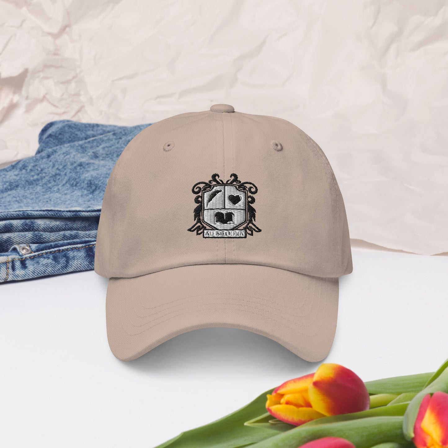 Emerson Academy Coat of Arms Dad hat