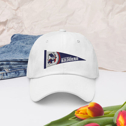 Brentwood Badgers Pennant Dad hat