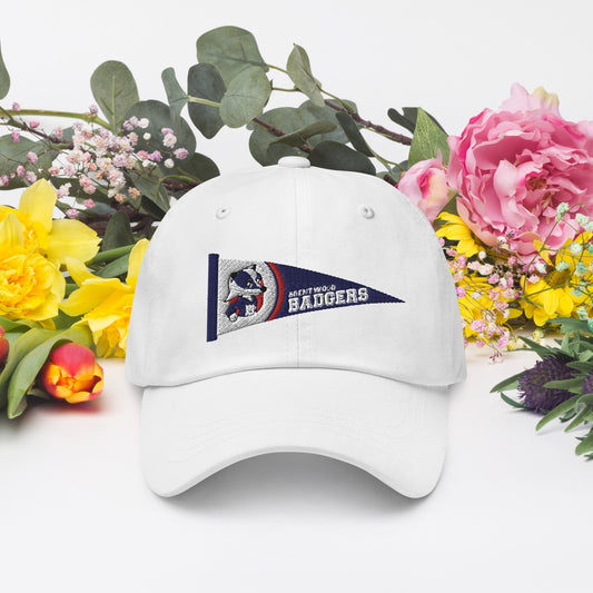 Brentwood Badgers Pennant Dad hat