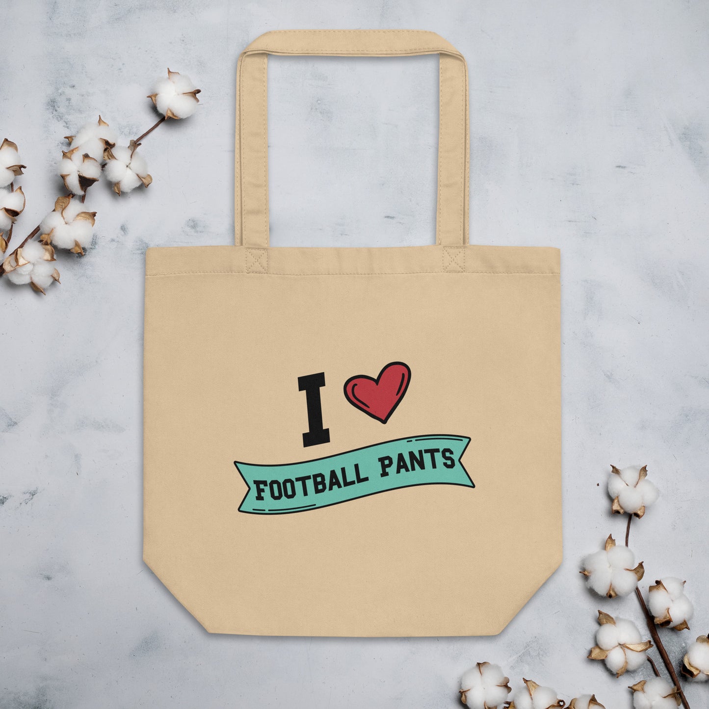 I <3 Football Pants Eco Tote Bag