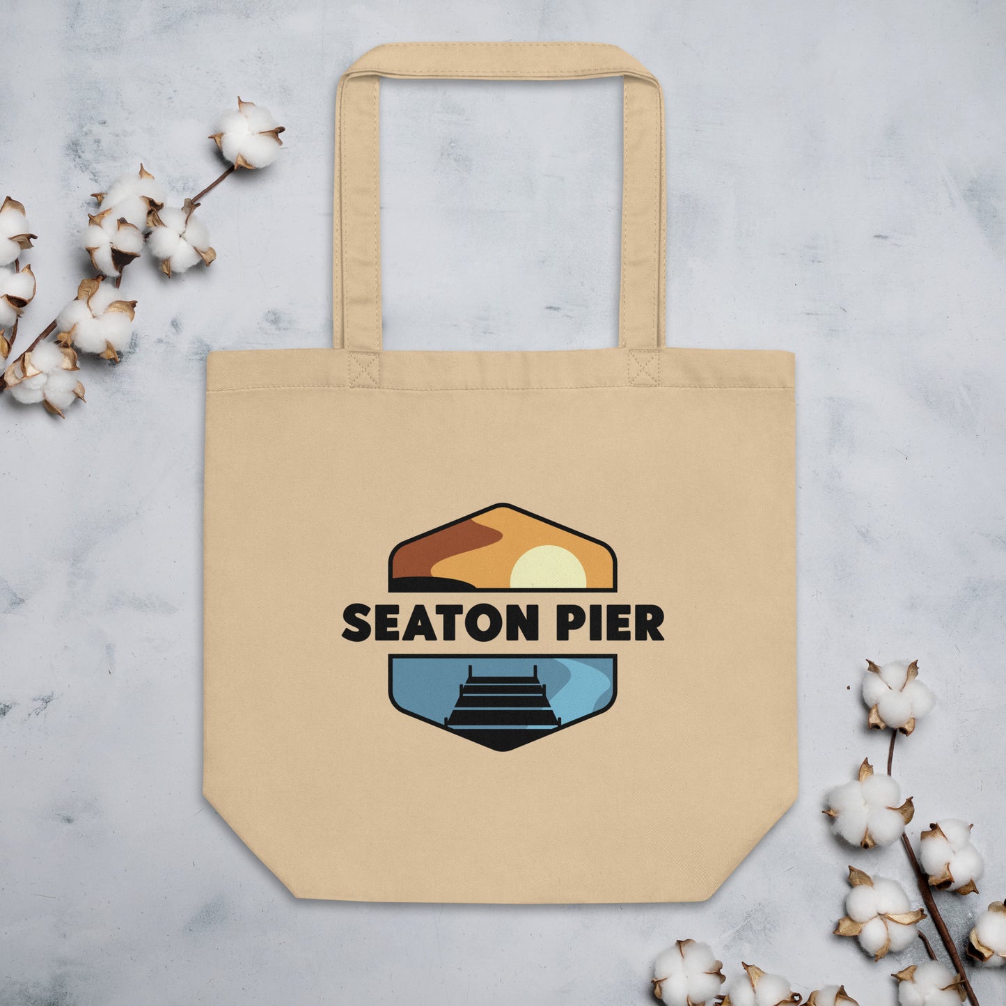 Seaton Pier Eco Tote Bag