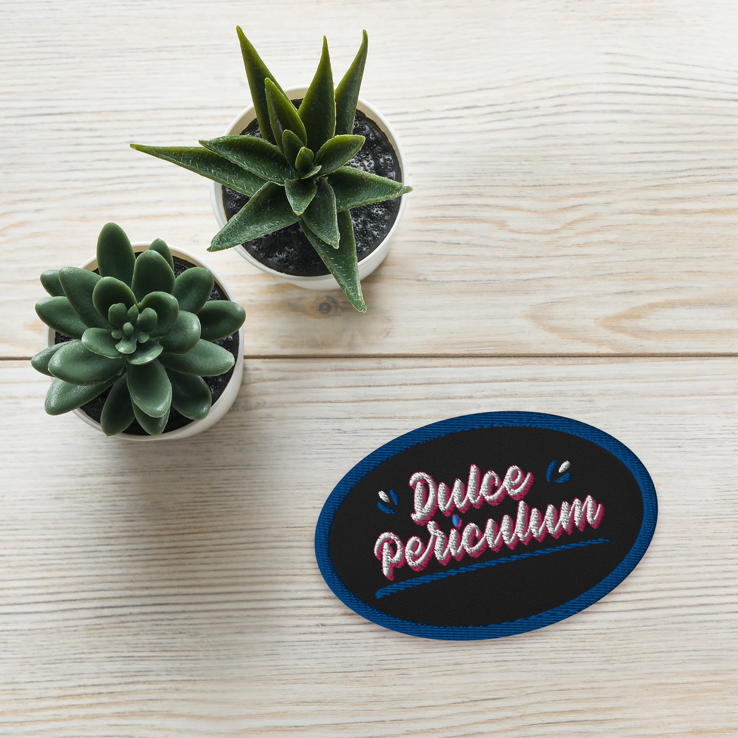 Dulce Periculum Embroidered patch