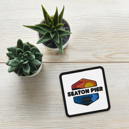 Seaton Pier Embroidered patch