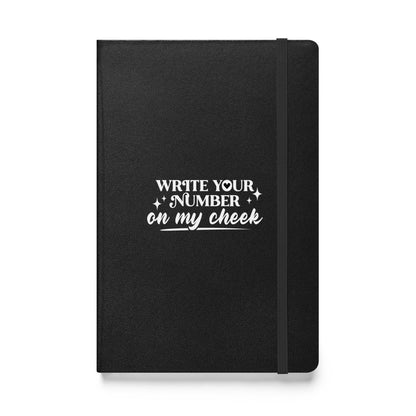 Write Your Number Hardcover bound notebook