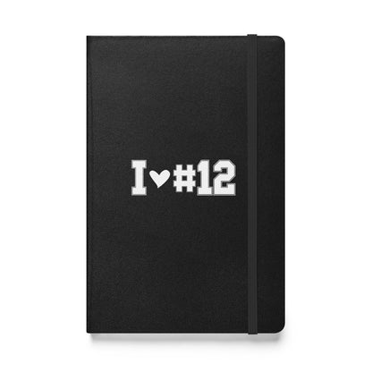 I <3 #12 Hardcover bound notebook