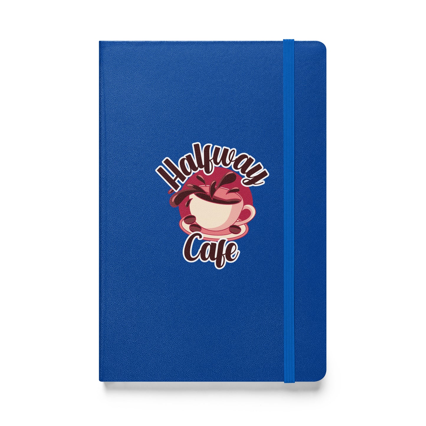 Halfway Cafe Hardcover bound notebook