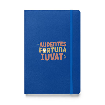 Audentes Fortuna Iuvat Hardcover bound notebook