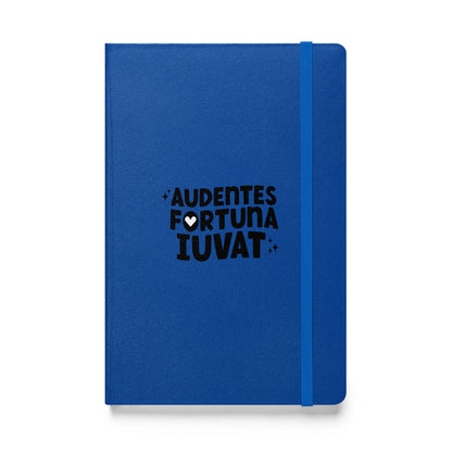 Audentes Fortuna Iuvat Hardcover bound notebook