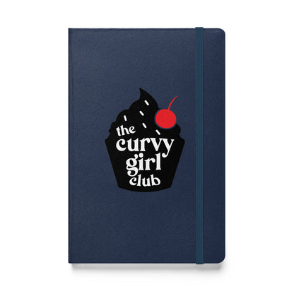 Curvy Girl Club Hardcover bound notebook