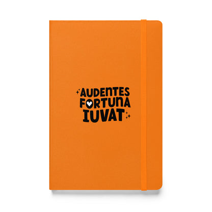 Audentes Fortuna Iuvat Hardcover bound notebook