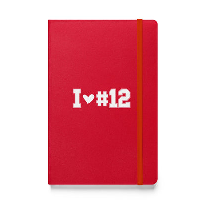 I <3 #12 Hardcover bound notebook