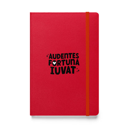 Audentes Fortuna Iuvat Hardcover bound notebook